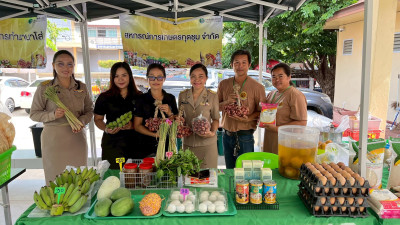 ​สำนักงานสหกรณ์จังหวัดยโสธร ลงพื้นที่ติดตาม "ตลาดนัดหน้าศาล ... Image 1